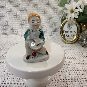Japan Vintage Ceramic Drummer Boy Figurine